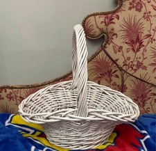 Vntg white basket for sale  Topeka