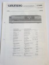 Riginal grundig service gebraucht kaufen  Chemnitz
