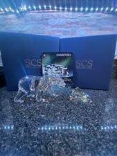 Estatueta aposentada Swarovski 1053154 urso polar siku cristal com caixa comprar usado  Enviando para Brazil