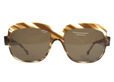 Óculos de sol Nathalie Blanc SONIA 436 OP73 armação de champanhe tartaruga lentes marrons comprar usado  Enviando para Brazil
