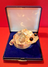 Sammel kristallfigur froschkö gebraucht kaufen  Kempen