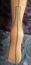 Stockings nude black for sale  DERBY