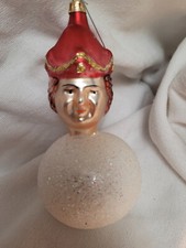 Usado, Enfeite de árvore de Natal de vidro vintage Christopher Radko Prince on Ball 1991 comprar usado  Enviando para Brazil