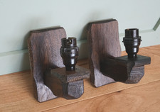 Vintage pair wooden for sale  BRIGHTON