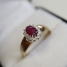 Brillant rubin ring gebraucht kaufen  Weißenburg i.Bay.