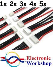 2x fios de ligação de equilíbrio de bateria Lipo. Bateria 1s 2s 3s 4s 5s RC Airsoft Vendedor do Reino Unido comprar usado  Enviando para Brazil