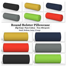 Round bolster pillowcases for sale  ROCHDALE