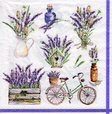 Servietten garten lavendel gebraucht kaufen  Erfurt