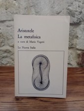 Aristotele metafisica. cura usato  Ascoli Piceno