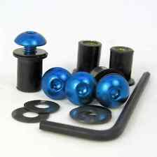 Kit de tela Yamaha XT660R 2004-2016 alumínio azul 4 parafusos comprar usado  Enviando para Brazil