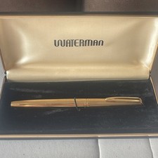 Boxed waterman gold for sale  LIVERPOOL