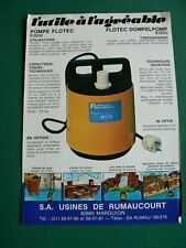 Catalogue prospectus agricole d'occasion  Saint-Romain-de-Colbosc
