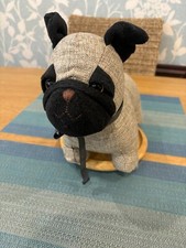 Pug dog doorstop for sale  LUTON