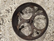 Usado, Roda industrial antiga de metal ferro fundido 6,5" marcada A14 comprar usado  Enviando para Brazil