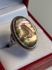 Vintage ring perlmutt gebraucht kaufen  Berlin