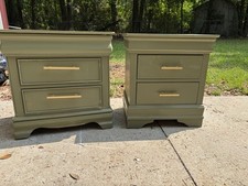 Pair matte green for sale  Leesburg