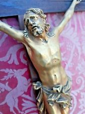 Crusifix christ bronze d'occasion  Saint-Pierre-Quiberon