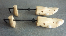 Pair wooden shoe for sale  LOUGHBOROUGH