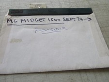 Midget 1500 parts for sale  RHYL