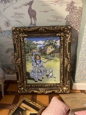 Peinture miniature signée d'occasion Peinture miniature signée d'occasion  Sainte-Geneviève-des-Bois