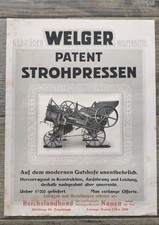 Werbeprospekt gebr welger gebraucht kaufen  Rathenow