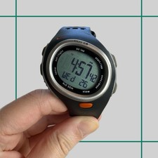 Vintage Nike Triax C8 - 46mm Relógio Esportivo Digital Preto SM0017 50 Voltas - FUNCIONANDO, usado comprar usado  Enviando para Brazil