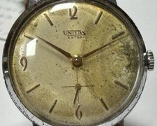 Orologio vintage unitas usato  Tivoli