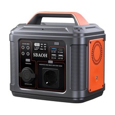 Przenośna elektrownia SBAOH, generator słoneczny 296 Wh o mocy 300 W, używany na sprzedaż  Wysyłka do Poland