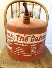 5 gallon steel gas can for sale  North Brookfield