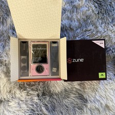 Microsoft Zune 30 GB Wi-Fi Rádio FM MP3 Reprodutor de Mídia Edição Limitada Rosa Novo comprar usado  Enviando para Brazil