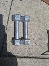 Pair vintage dumbbells for sale  Chicago