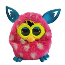 Hasbro Furby Boom Bolinhas Rosa Branco Azul Turquesa 2012 Funcionamento Interativo, usado comprar usado  Enviando para Brazil