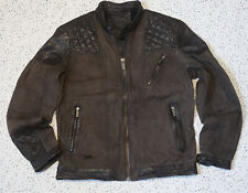 Jacke lederjacke bikerjacke gebraucht kaufen  Deutschland