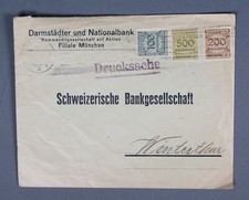 Capa comercial Mayfairstamps Alemanha 1920 Munique a Winterthur aas_58695 comprar usado  Enviando para Brazil