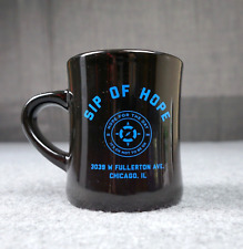 Caneca de café Dark Matter Sip Of Hope estilo jantar preto Chicago prevenção ao suicídio, usado comprar usado  Enviando para Brazil