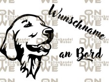 Aufkleber retriever autoaufkle gebraucht kaufen  Brücken