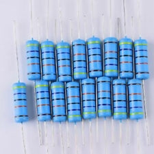 50 peças resistores de 1 Watt filme de metal ±1% -0,1 ohm a 4,7M ohm gama completa disponível comprar usado  Enviando para Brazil