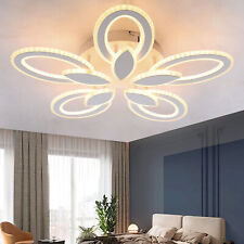 80W Nowoczesna lampa sufitowa LED Salon Lampa sufitowa Ściemnialna z pilotem DE na sprzedaż  Wysyłka do Poland