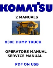 Komatsu 830e dump for sale  De Kalb