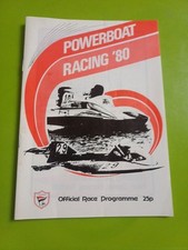 Powerboat racing 1980 for sale  STOWMARKET