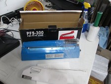 Seladora de impulso PFS-300 seladora de filme plástico resistente 12” 300mm CAIXA ABERTA comprar usado  Enviando para Brazil