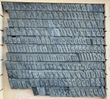 Holzlettern drucklettern alt gebraucht kaufen  Deutschland