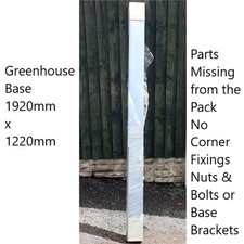 Greenhouse galvanized steel for sale  WAKEFIELD
