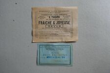 Lot billets entree d'occasion  Biganos