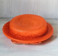 Vintage orange boater for sale  Clearfield