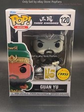 Funko Pop! Boneco de vinil Asia Three Kingdoms Guan Yu #120 Chase edição limitada comprar usado  Enviando para Brazil