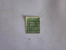 Usado, Raro selo de um centavo Benjamin Franklin, marcado CK 1923 comprar usado Usado, Raro selo de um centavo Benjamin Franklin, marcado CK 1923 comprar usado  Enviando para Brazil