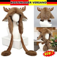 Plüschmütze rentier geweih gebraucht kaufen  Deutschland