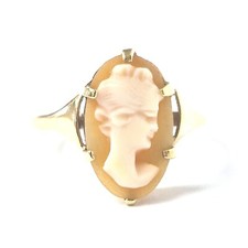 9ct gold cameo for sale  CROYDON