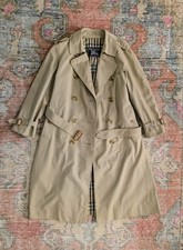 Trench coat feminino Burberrys Selfridges bege xadrez forrado Mac Reino Unido 8 animais de estimação vintage comprar usado  Enviando para Brazil